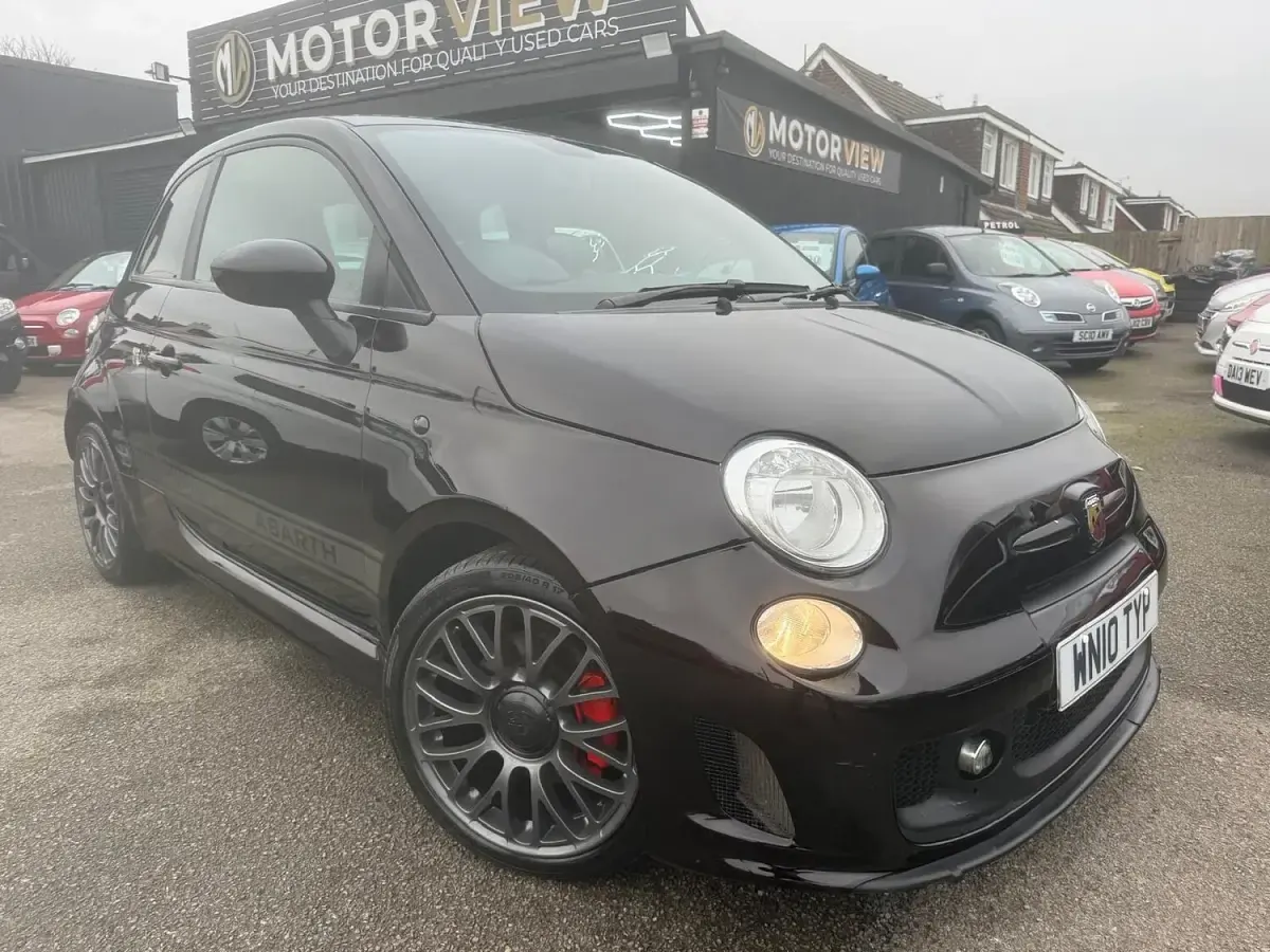 Used Abarth 500 135 HP (99 kW) 2010 Black Hatchback