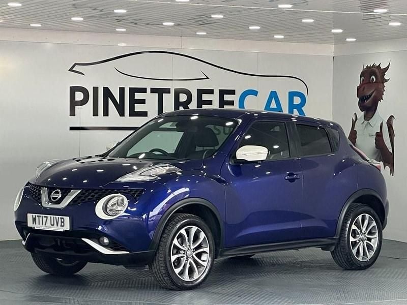 Used Nissan Juke Tekna 117 HP (86 kW) 2017 Blue SUV