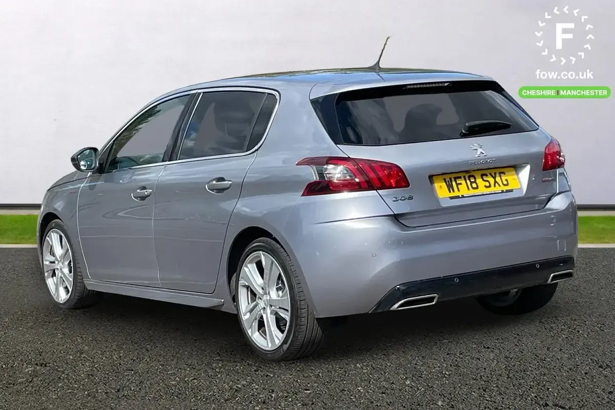 Used Peugeot 308 GT-line 2018 Grey Hatchback