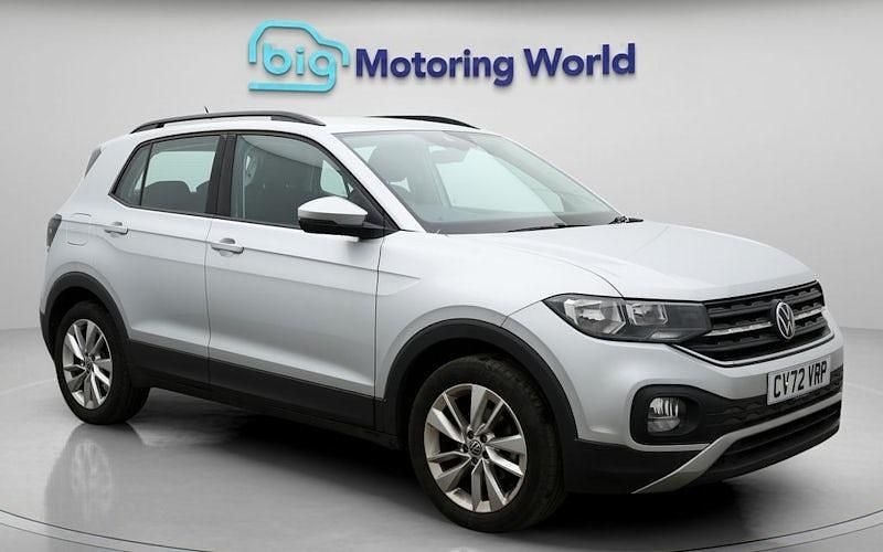 Silver Used 2022 VW T-Cross SE SUV | £17,999 (Fair price) - Image 1/4
