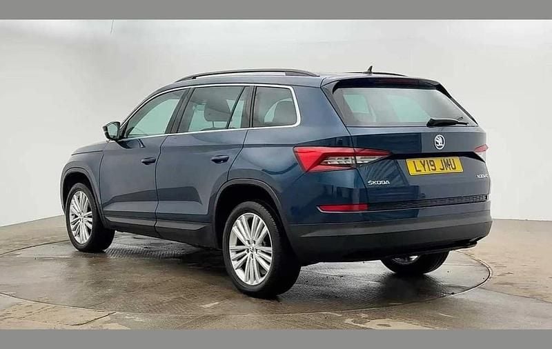 Used Skoda Kodiaq SE L 150 HP (110 kW) 2019 Lava blue metallic SUV