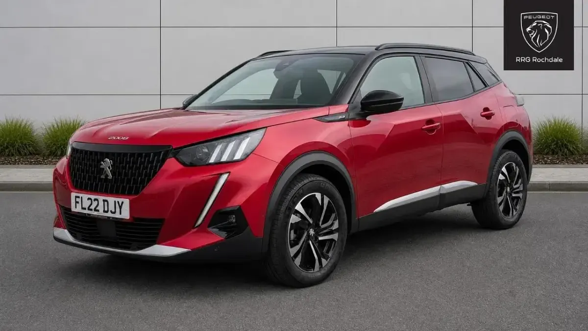 Used Peugeot 2008 GTi 129 HP (94 kW) 2022 Red SUV