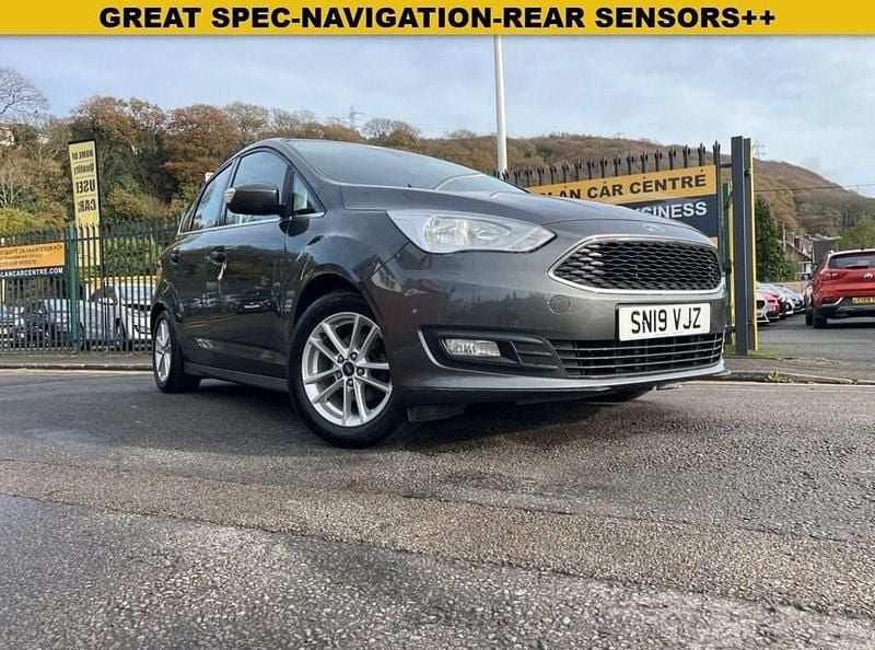 Used Ford C-MAX Zetec 125 HP (91 kW) 2019 Grey MPV