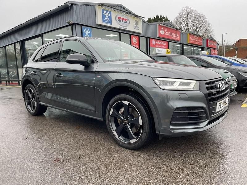 Used Audi Q5 Black Edition 190 HP (139 kW) 2019 Grey SUV