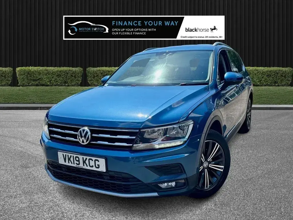 Used VW Tiguan Allspace SE 150 HP (110 kW) 2019 Blue SUV