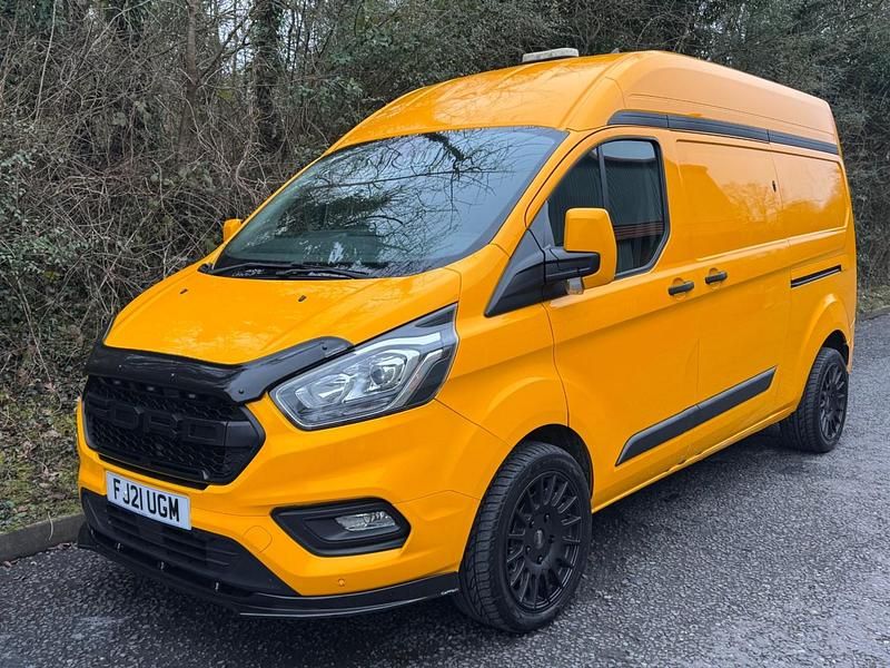Used Ford Transit Custom Trend 130 HP (95 kW) 2021 Yellow Van