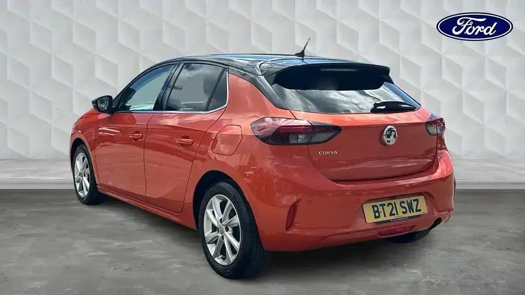 Used Vauxhall Corsa Elite 75 HP (55 kW) 2021 Orange Hatchback