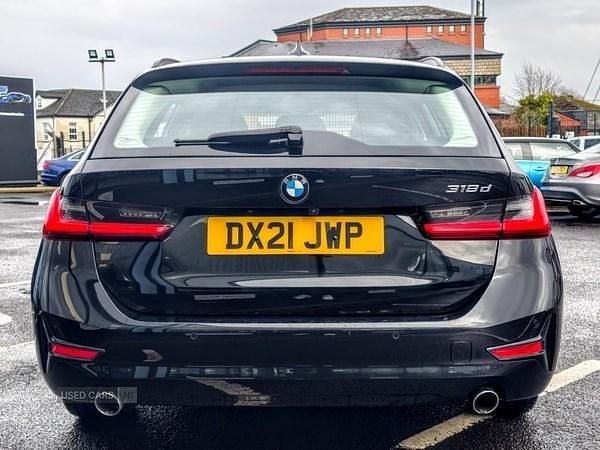 Begagnad BMW 318 150 HK (110 kW) 2021 Svart Kombi