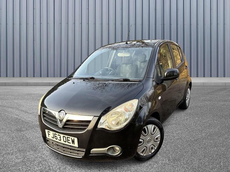 Used Vauxhall Agila S 68 HP (50 kW) 2013 Black MPV