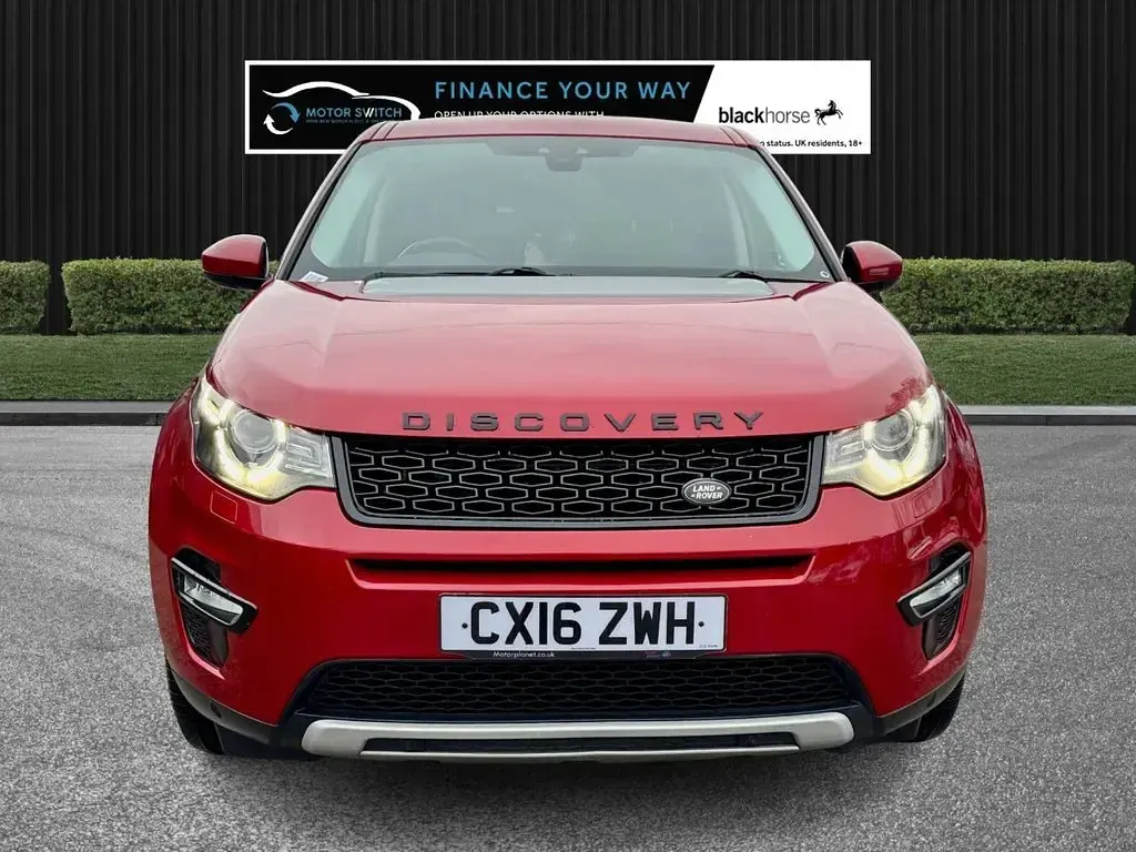 Used Land Rover Discovery Sport HSE Luxury 180 HP (132 kW) 2016 Red SUV