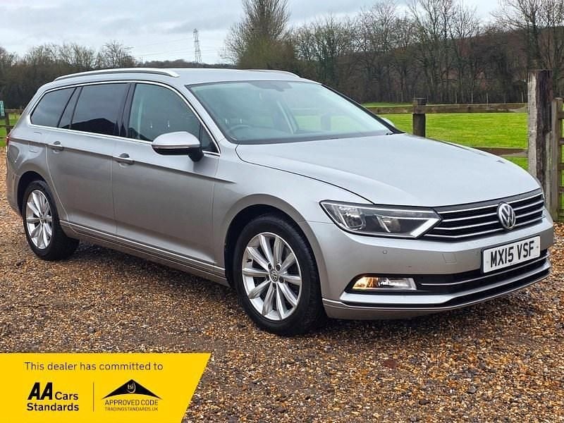 Silver Used 2015 VW Passat Business Estate | £5,499 (Expensive) - Image 1/4