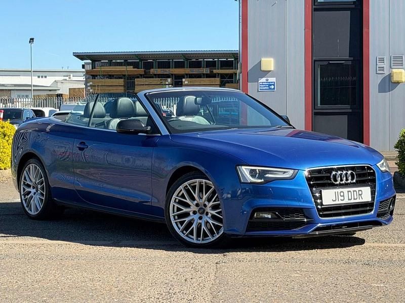 Used Audi A5 Cabriolet S-Line 2015 Blue Cabriolet