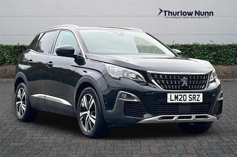 Black Used 2020 Peugeot 3008 Allure Hatchback | £12,599 (Good price) - Image 1/4