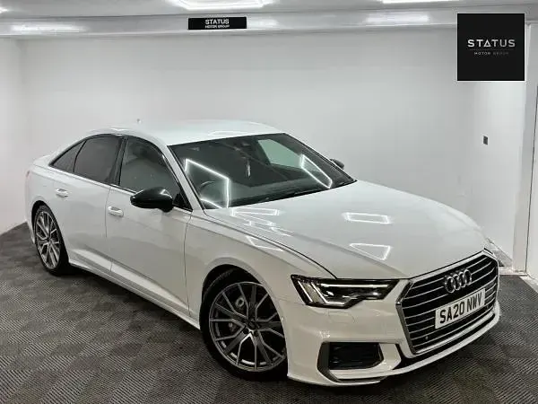Used Audi A6 Black Edition 204 HP (150 kW) 2020 White Sedan