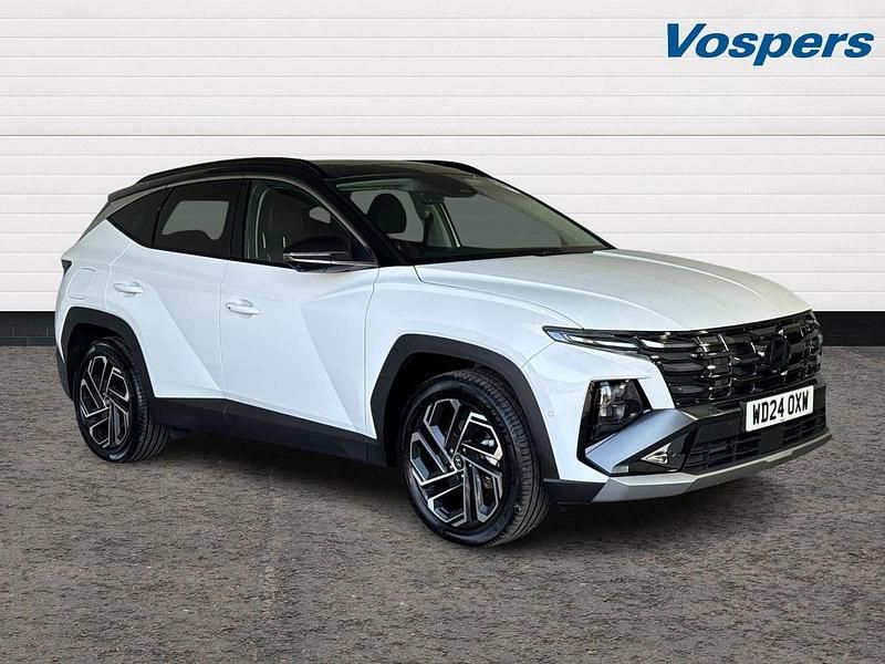 White Used 2024 Hyundai Tucson Ultimate SUV | £31,995 (Expensive) - Image 1/3