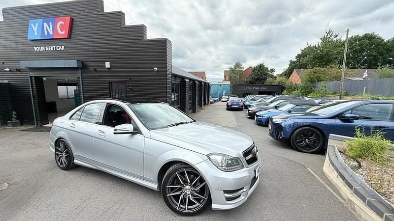 Silver Used 2013 Mercedes C250 AMG Sedan | £5,991 (Fair price) - Image 1/4