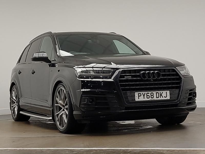 Black Used 2019 Audi Q7 S-Line SUV | £34,998 - Image 1/4