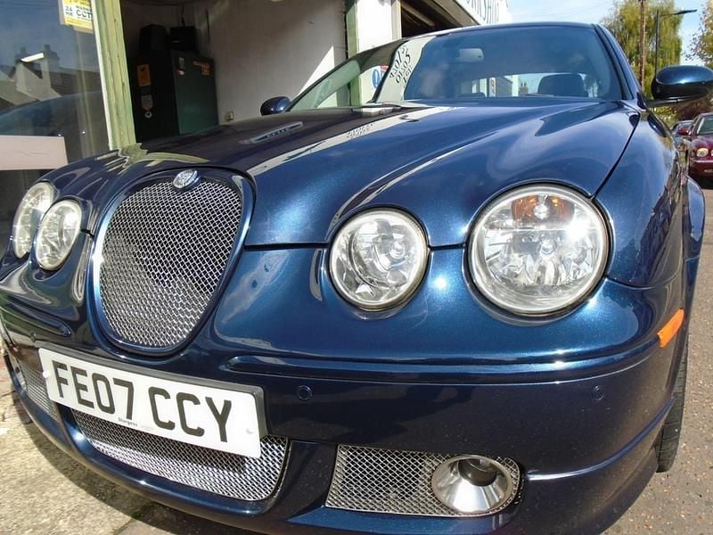 Used Jaguar S-Type S 206 HP (151 kW) 2007 Blue Sedan