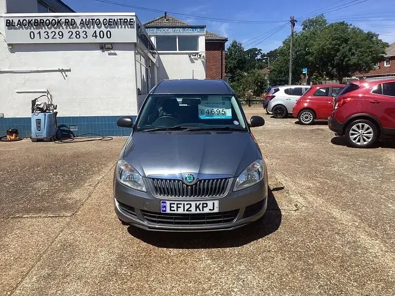 Used Skoda Roomster 69 HP (50 kW) 2012 Grey MPV