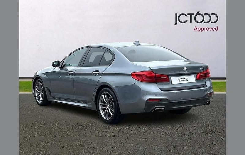 Used BMW 520 M Sport 180 HP (132 kW) 2018 Blue Sedan