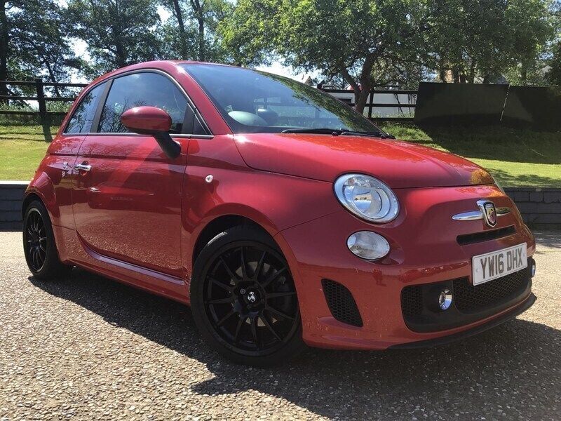 Red Used 2016 Abarth 595 Hatchback | £6,490 (Good price) - Image 1/4