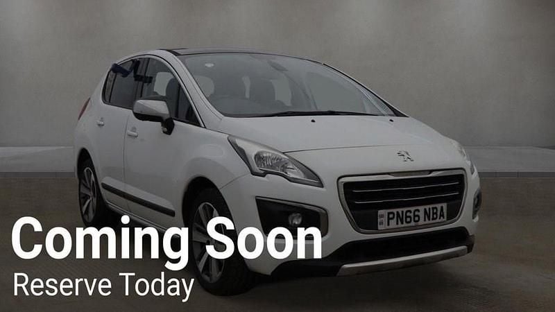 Used Peugeot 3008 Allure 120 HP (88 kW) 2016 White SUV