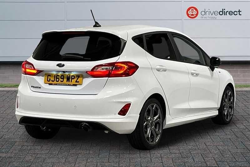 Used Ford Fiesta ST-Line X 2019 White Hatchback