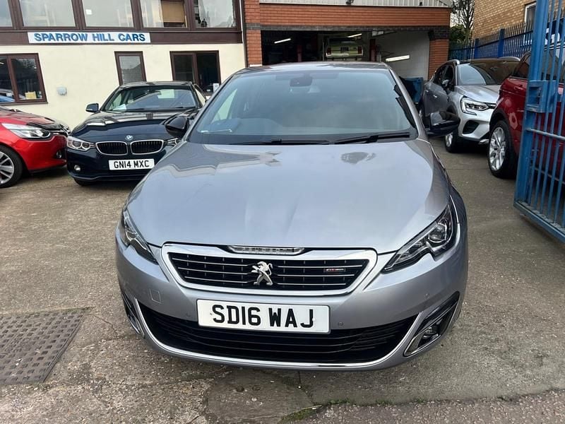 Used Peugeot 308 GT-line 120 HP (88 kW) 2016 Grey Hatchback