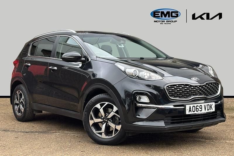 Used Kia Sportage Plus 134 HP (98 kW) 2020 Black SUV