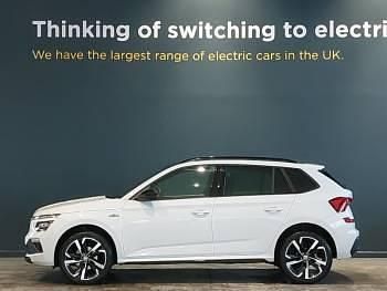 Used Skoda Kamiq Monte Carlo 116 HP (85 kW) 2024 White SUV