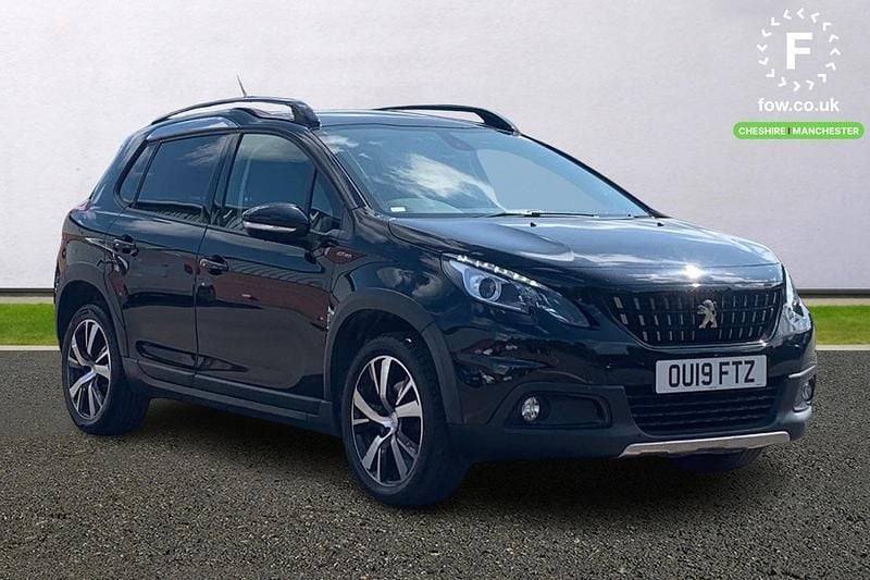 Black Used 2022 Peugeot 2008 GT-line SUV | £11,999 (Super price) - Image 1/4