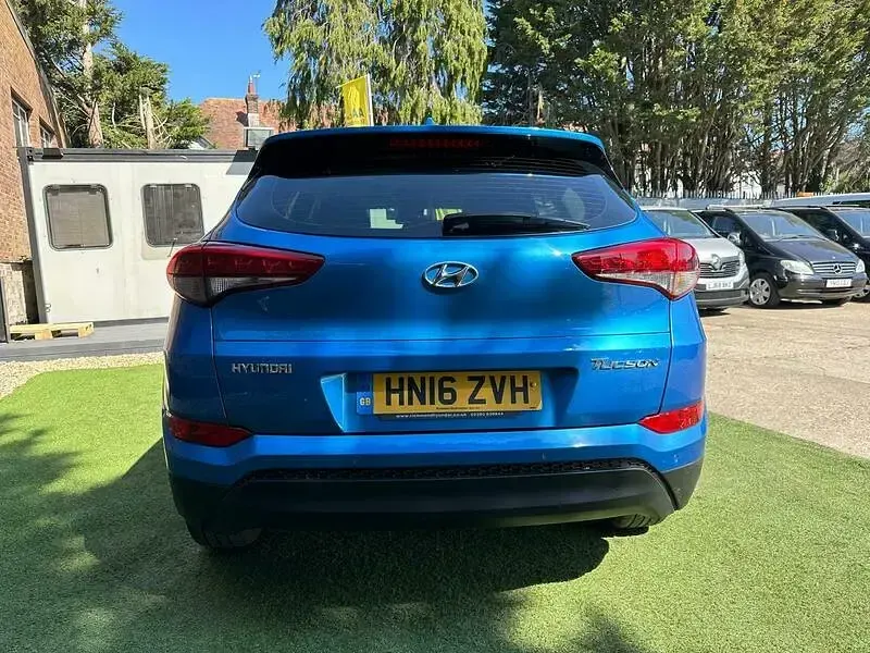 Used Hyundai Tucson SE 2016 Blue SUV