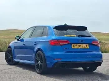 Used Audi RS3 Sportback Sport 400 HP (294 kW) 2020 Blue Hatchback