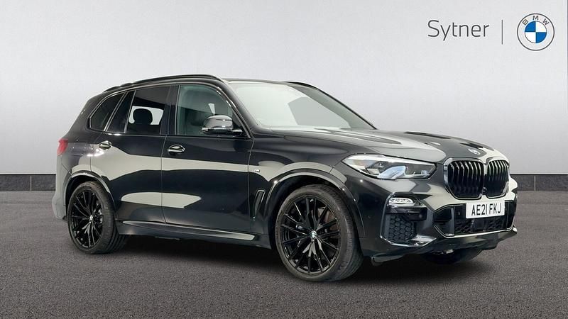 Black Used 2021 BMW X5 M Sport SUV | £43,000 (Fair price) - Image 1/4