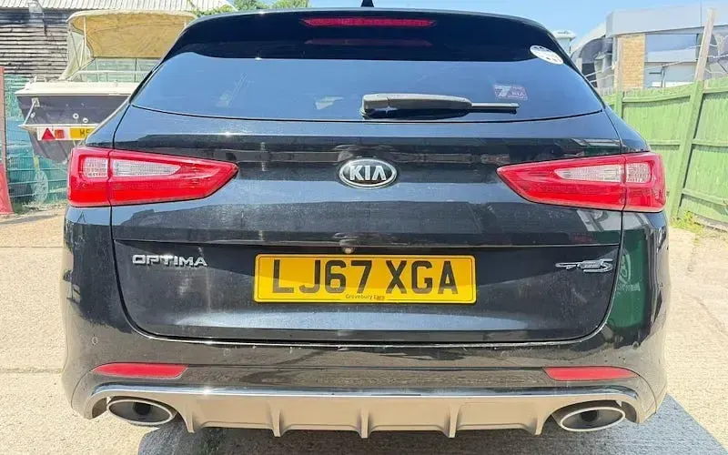 Used Kia Optima GT-Line S 141 HP (103 kW) 2017 Black Estate