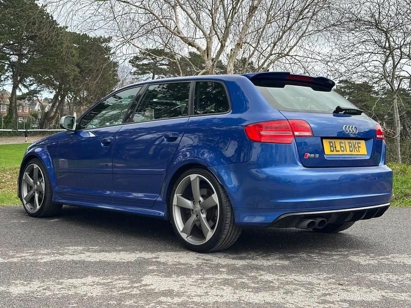 Used Audi RS3 Advanced 340 HP (250 kW) 2012 Blue Sedan