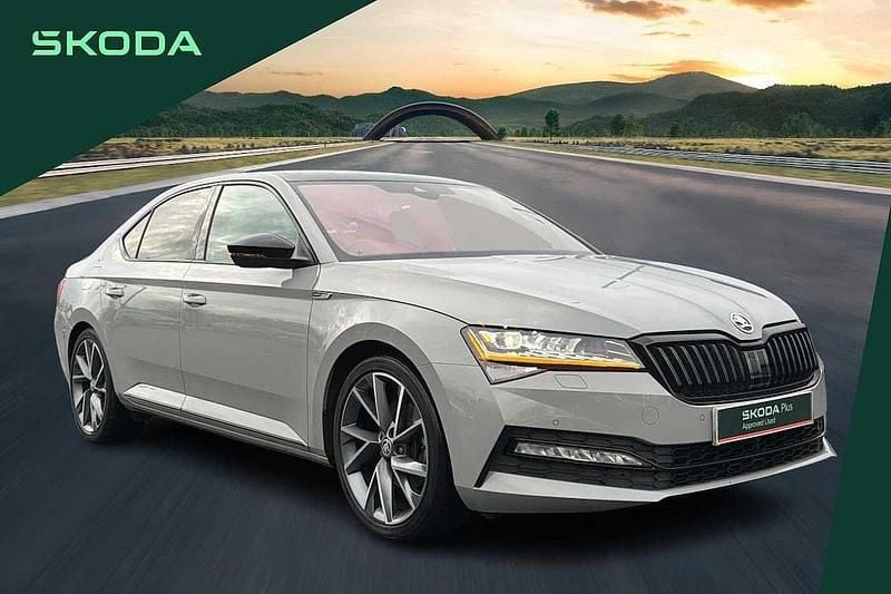 Grey Used 2023 Skoda Superb SportlinePlus Hatchback | £23,490 (Fair price) - Image 1/4