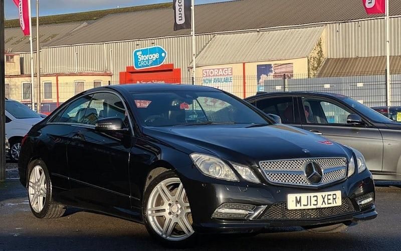 Used Mercedes E250 204 HP (150 kW) 2013 Black Coupe