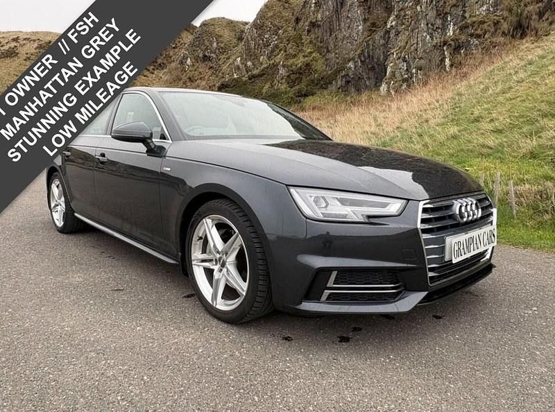 Used Audi A4 S-Line 190 HP (139 kW) 2016 Grey Sedan