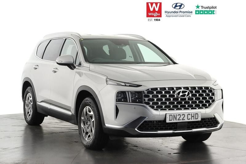 Silver Used 2022 Hyundai Santa Fe Premium SUV | £27,995 (Good price) - Image 1/3