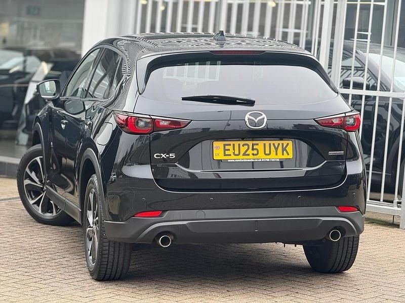 Used Mazda CX-5 Exclusive-Line 165 HP (121 kW) 2025 Jet black SUV