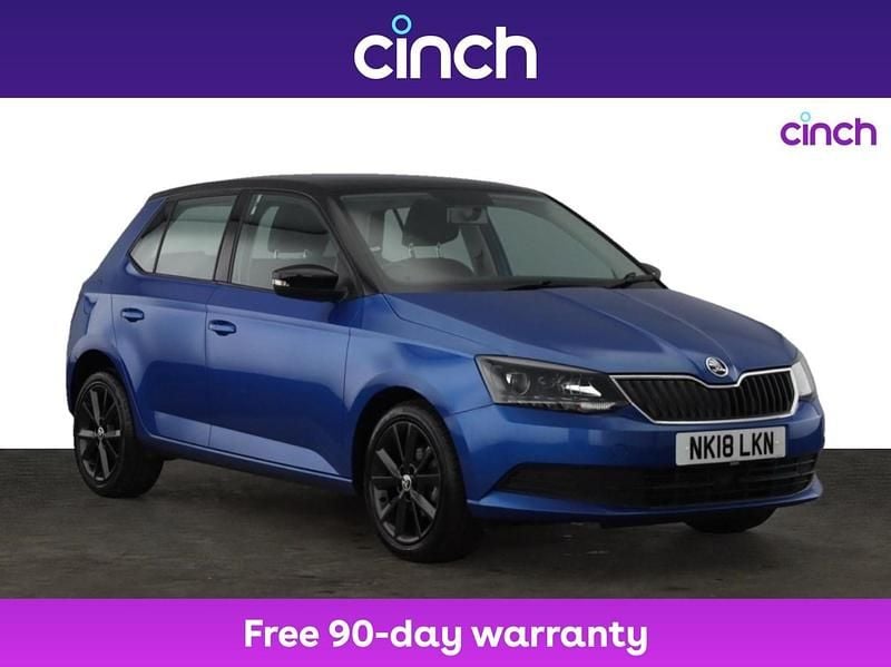 Blue Used 2018 Skoda Fabia Colour Edition Hatchback | £9,259 (Fair price) - Image 1/3
