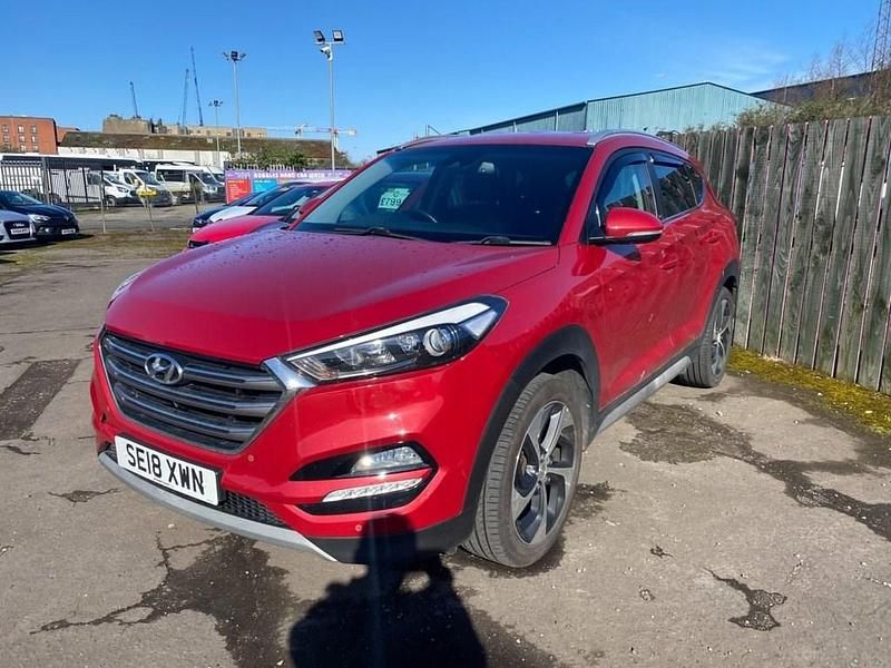 Used Hyundai Tucson Edition 116 HP (85 kW) 2018 Red SUV