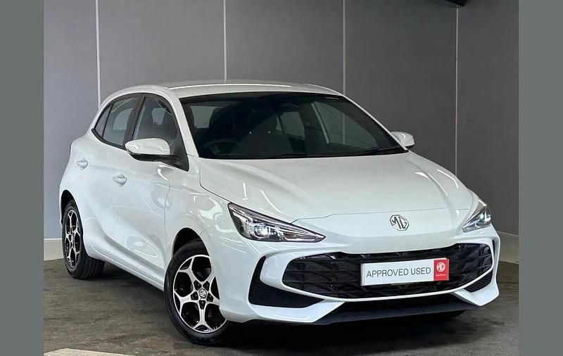 Used MG MG3 SE 116 HP (85 kW) 2025 White Hatchback