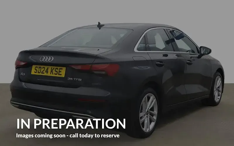 Used Audi A3 Sport 150 HP (110 kW) 2024 Black Sedan