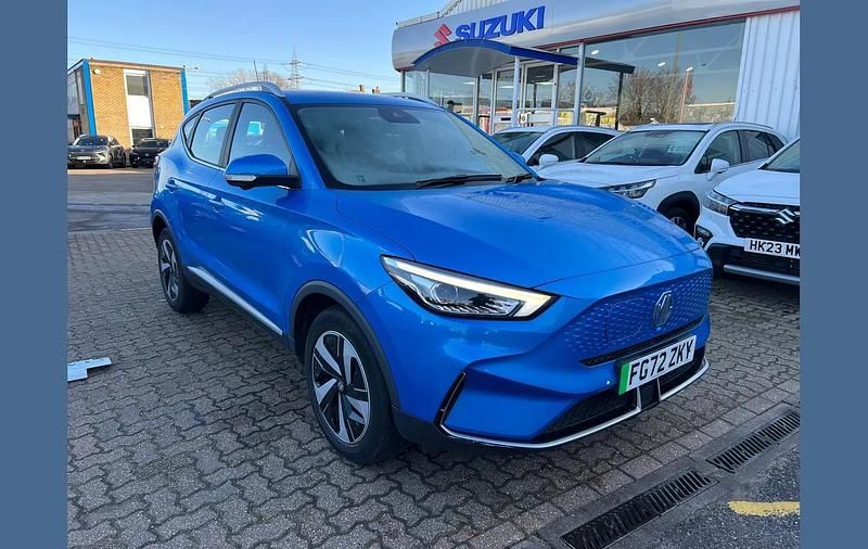 Used MG ZS Trophy Connect 127 kW (173 HP) 2022 Blue SUV