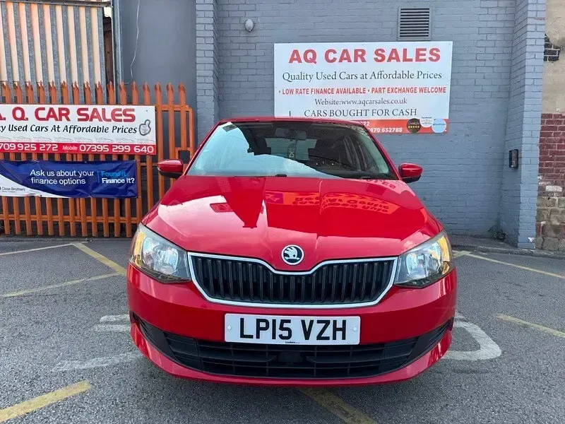 Used Skoda Fabia SE 2015 Red Hatchback