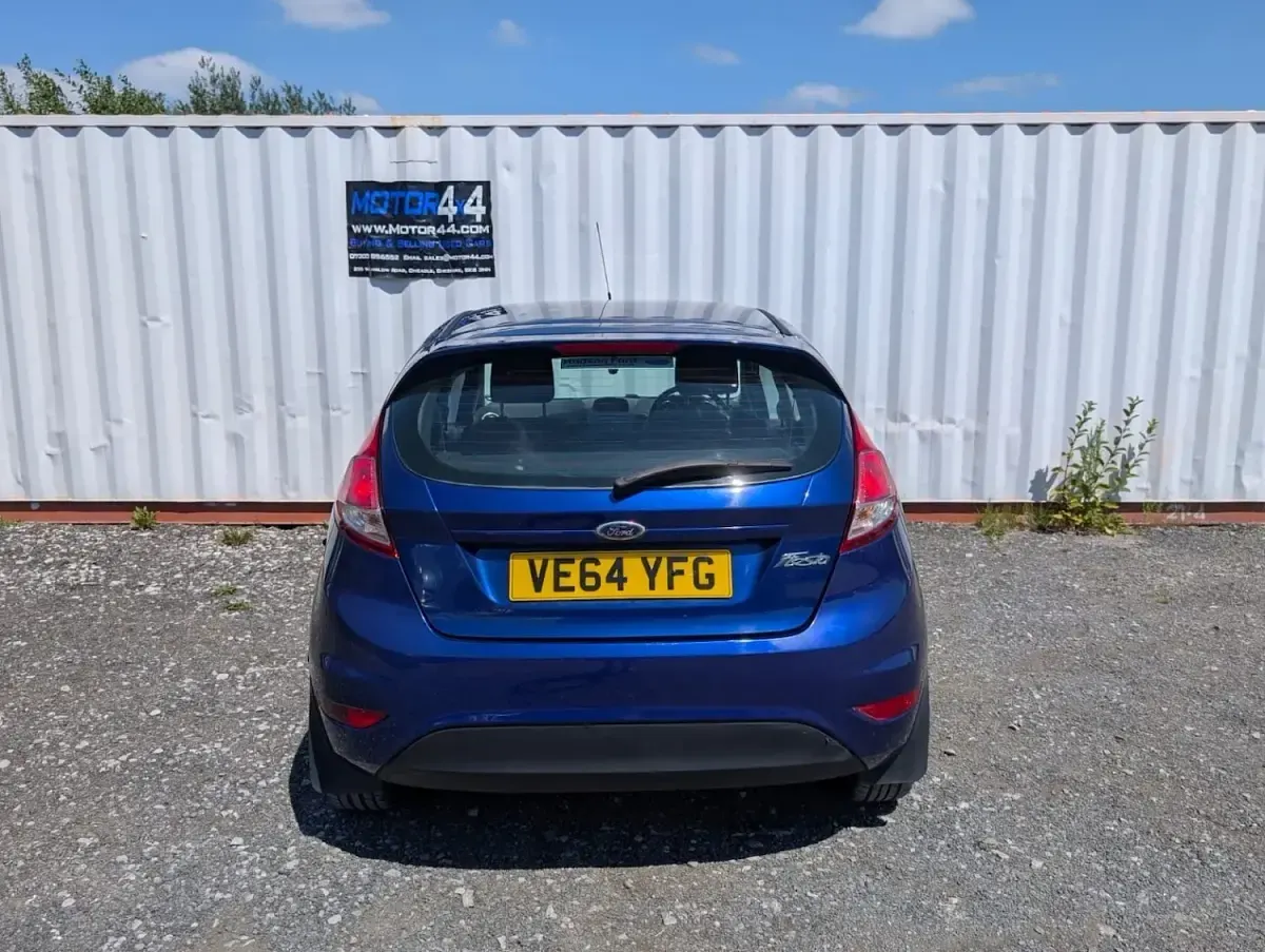 Used Ford Fiesta Style 82 HP (60 kW) 2015 Blue Hatchback