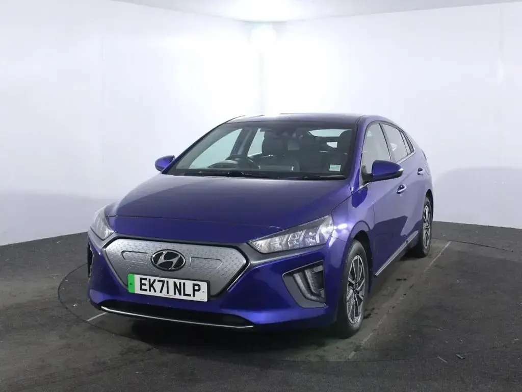 Used Hyundai Ioniq Premium 100 kW (136 HP) 2021 Blue Hatchback