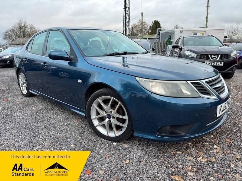 Blue Used 2007 Saab 9-3 Vector Sedan | £2,995 (Fair price) - Image 1/4